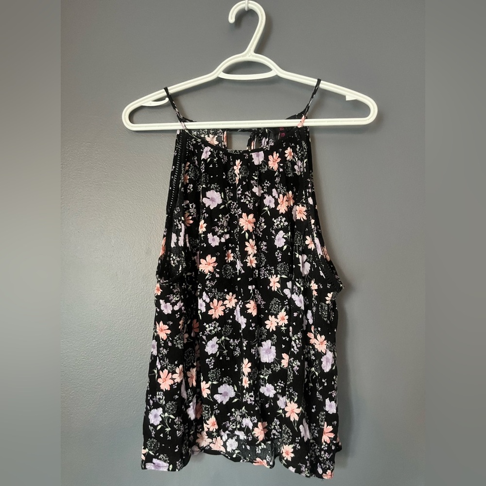 NOBO Black Floral Women's Top